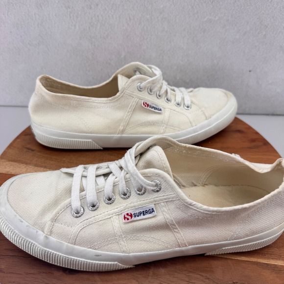 Superga‎ Canvas Sneakers Trainers Casual Comfortable Shoes Women's Size US 10 - Picture 9 of 10